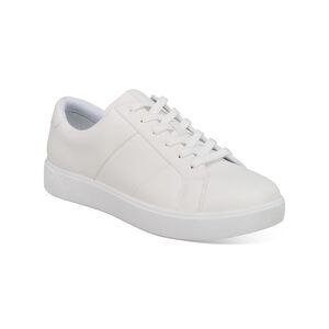 INC Mens White Comfort Ezra Round Toe Platform Athletic Sneakers Shoes 11 M